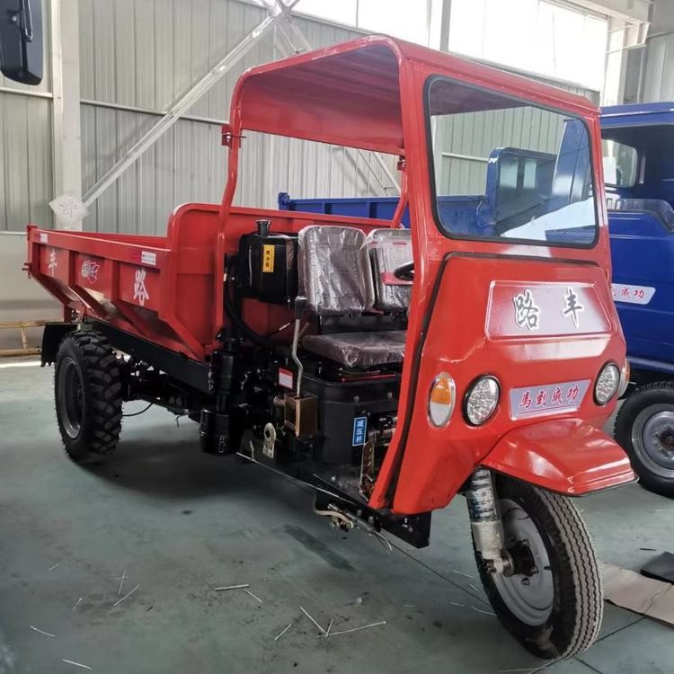 圣成机械 25马力工程液压自卸翻斗车 五星农用柴油三轮车图3