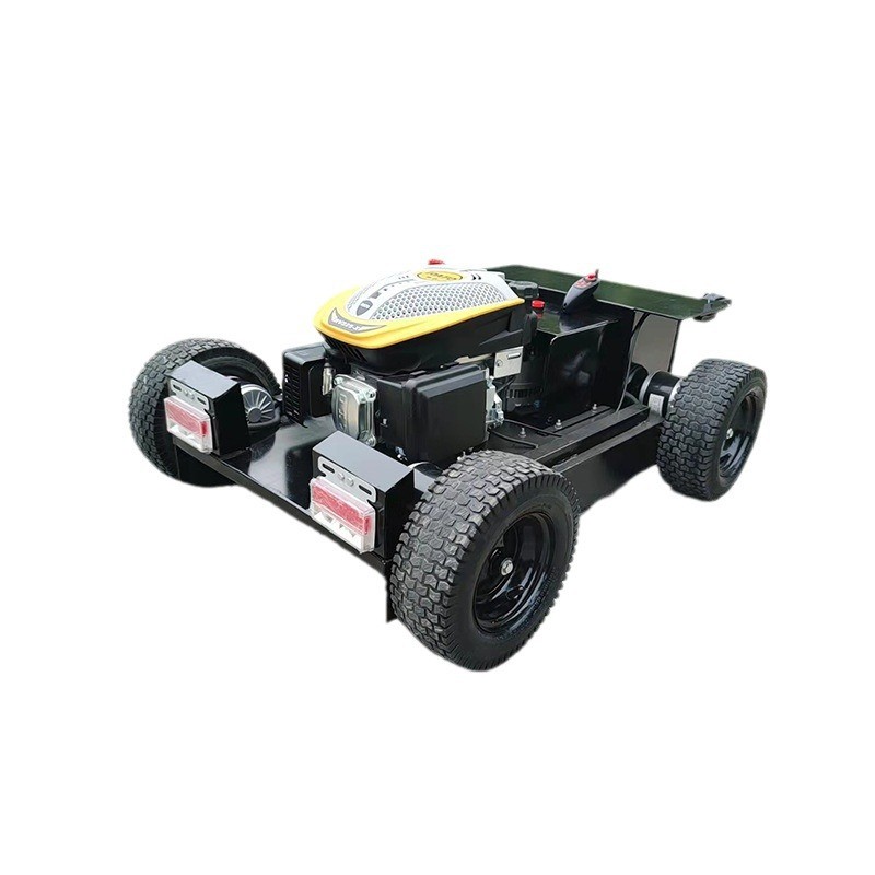 草原开荒爬坡遥控智能割草机 园林草坪修剪机 小型遥控轮式割草车图5