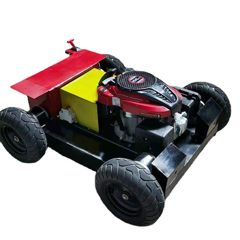 厂家油电混合割草机 公园草坪碎草机修剪机 家用小型遥控割草机图4