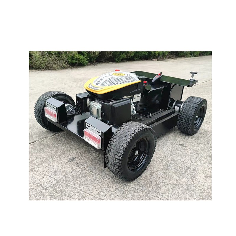 小型遥控智能轮式割草机球场草坪修剪机果园农场全地形割草车图5