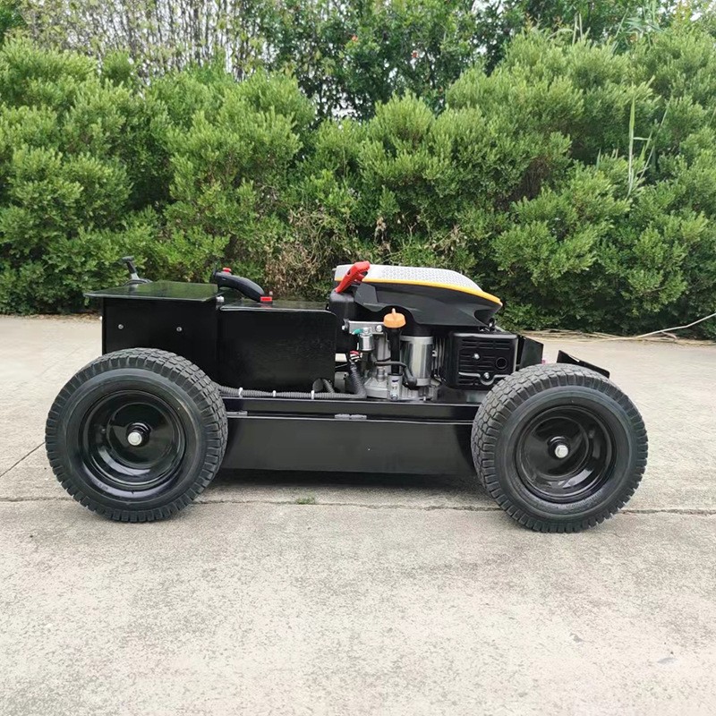 小型遥控智能轮式割草机球场草坪修剪机果园农场全地形割草车图4