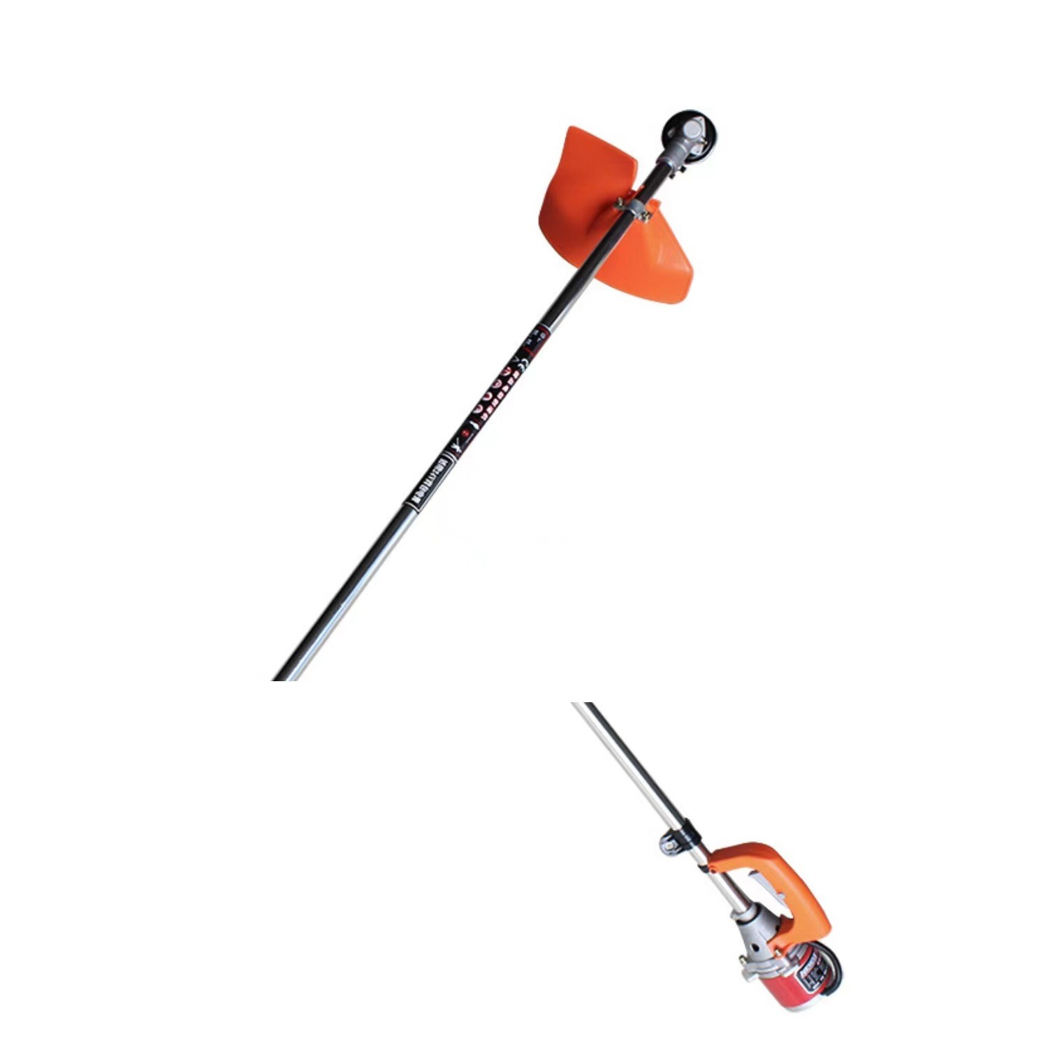 充电式割灌机直流电瓶侧挂式割草机24v48v60v72v充电割草机图4