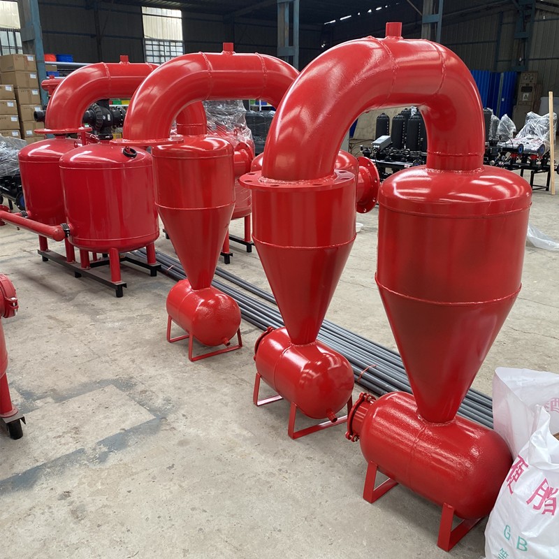 农用灌溉网式沙石离心过滤器 水肥一体化设备图4