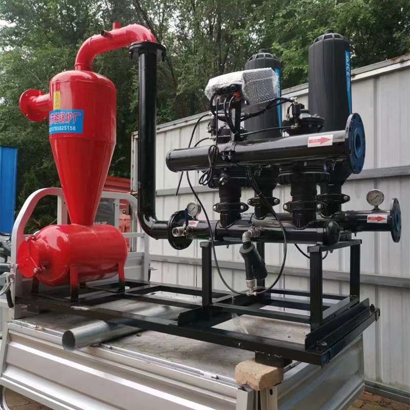 农田灌溉全自动反冲洗叠片过滤器 农业节水设备盘式机械水肥一体化图5