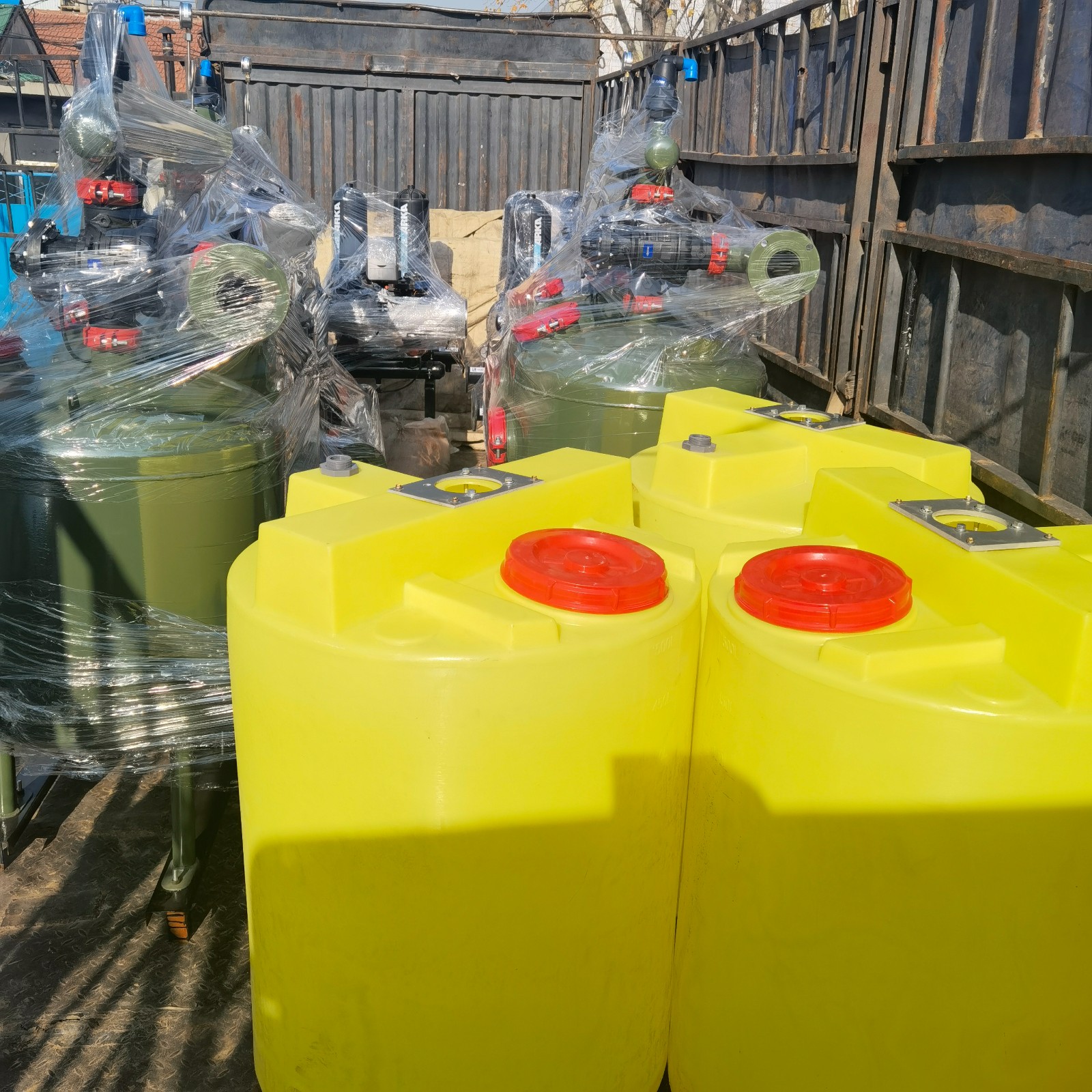 单通道水肥一体机 肥料桶农业灌溉机械智能化滴灌系统安装图5