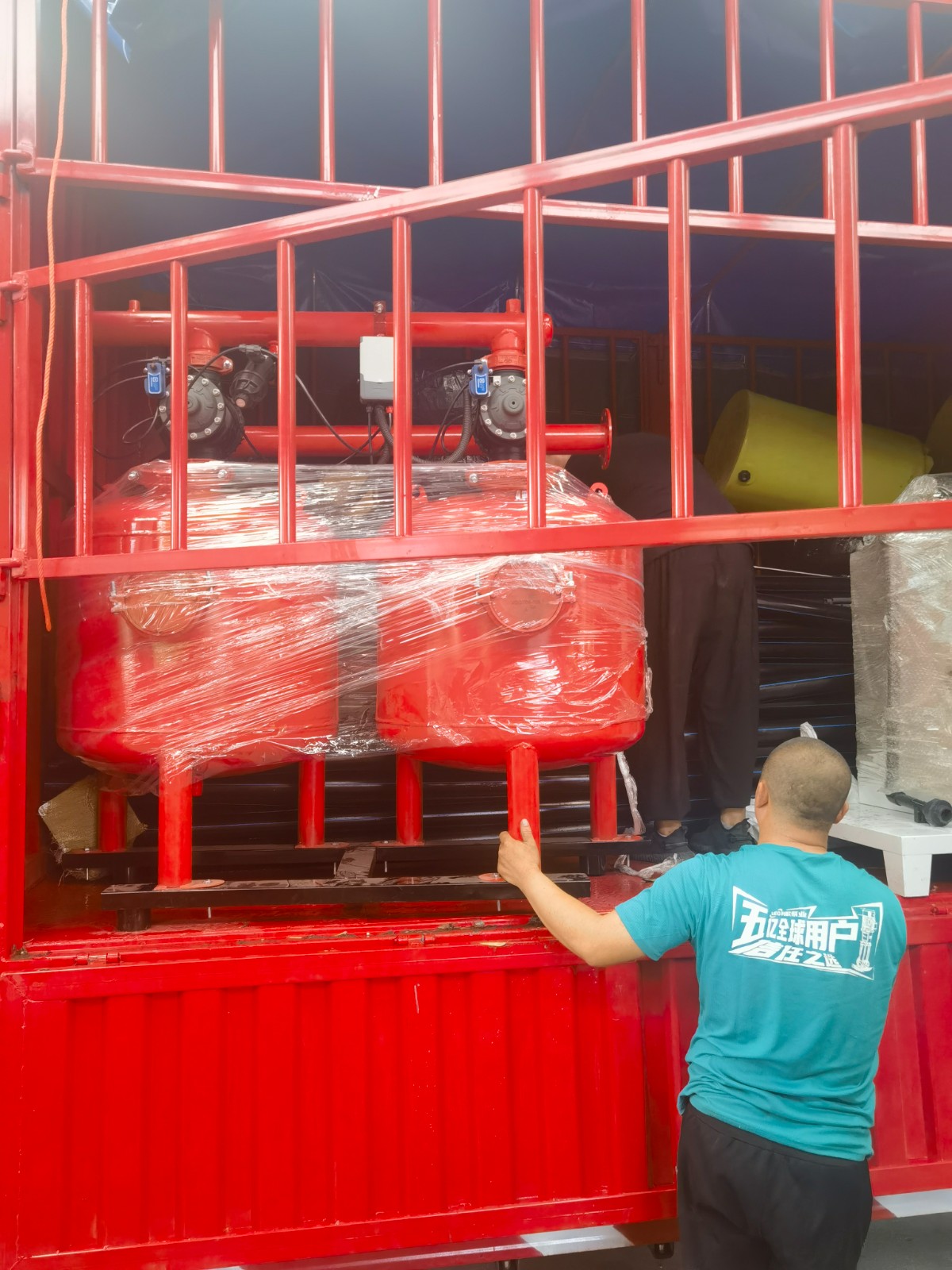 单通道水肥一体机 肥料桶农业灌溉机械智能化滴灌系统安装图3