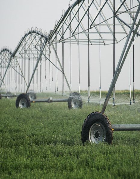 指针式喷灌机 中心支轴 平移 自行走农业圆形时针灌溉设备大型农田图2