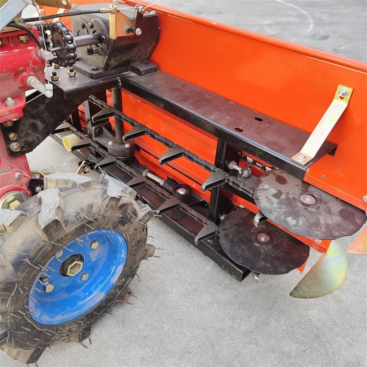 辣椒大豆割倒机 大马力手推式割晒机 诚誉玉米秸秆小麦收割机图3