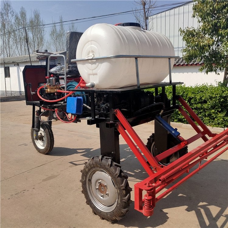 诚誉乘坐式四轮打药机 轮距可调喷药机 高架高杆喷雾机图4