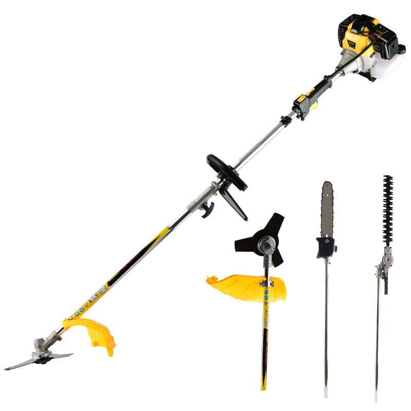 外贸出口汽油割草机小型背负式打草机割灌机家用除草四合一高枝锯图5