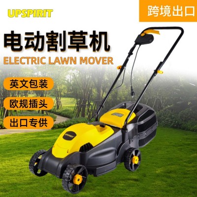 外贸出口电动割草机 220V除草机便携式大功率打草机 手推家用草坪