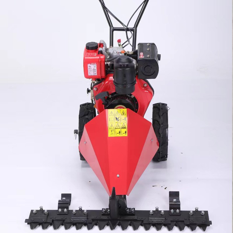 小型手推式汽油剪草机 柴油电启动割草机草坪修剪果园杂草除草机图3