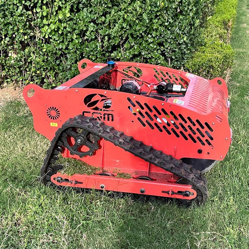 履带式遥控割草机 果园山坡草坪杂草修剪汽油电动剪草遥 控打草机图4