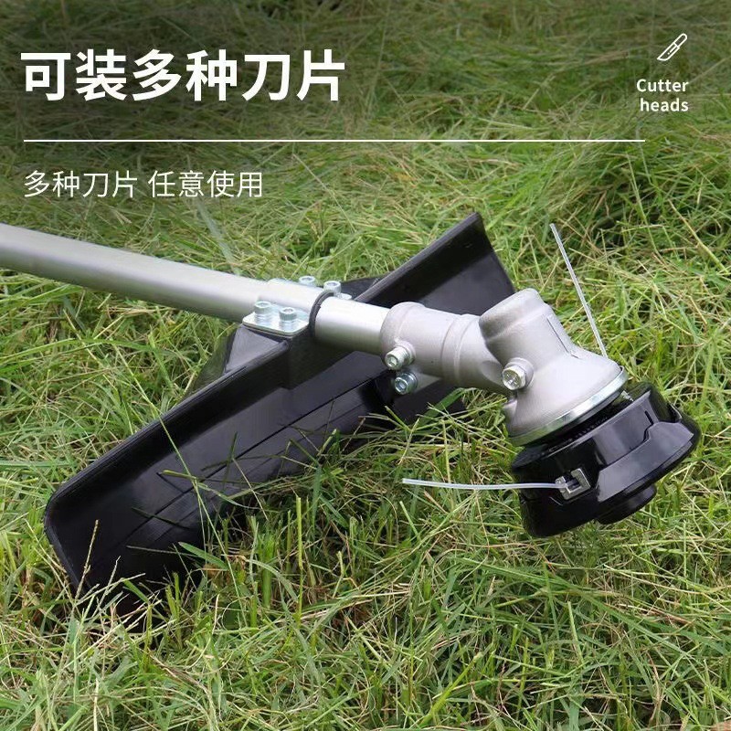 嘉航锂电割草机三档调速物业园林绿化省时省力割草机手持电动款图4