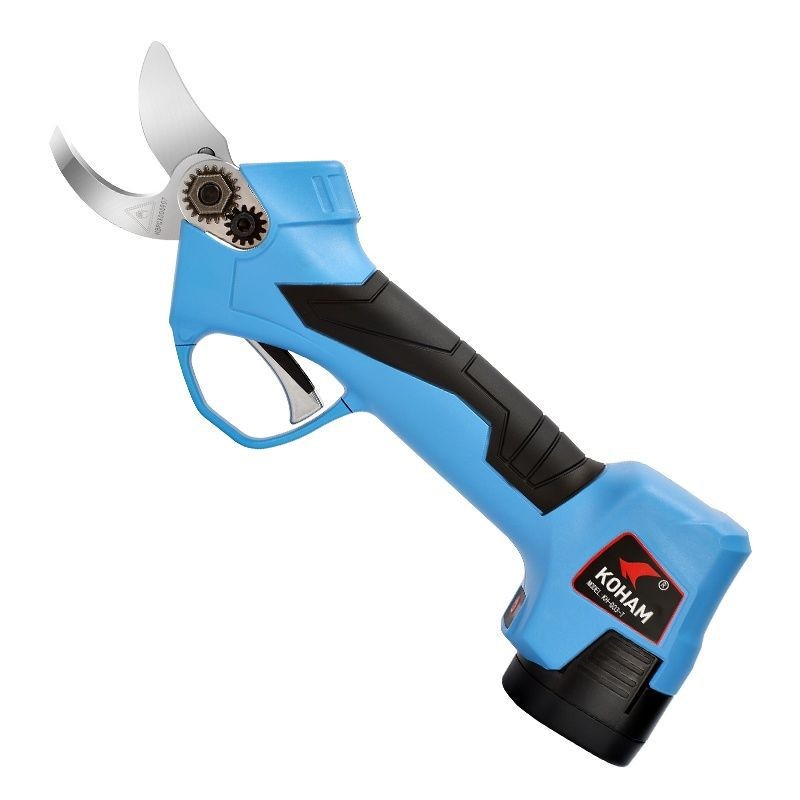 嘉航电动修枝剪2.5公分两电一充果树剪园林修枝剪家用绿化锂电剪图5