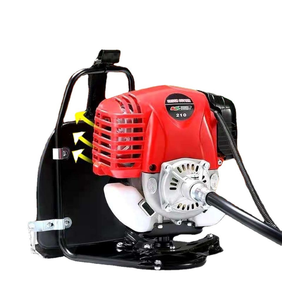 小型四冲割草机背负式多功能汽油升级农用开荒割草除草松土开沟图5