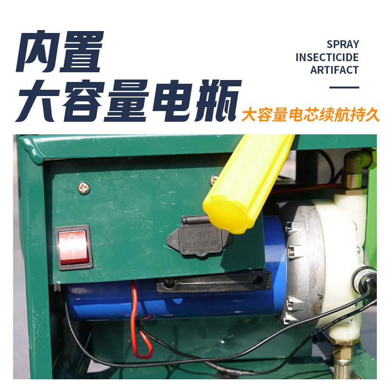 厂家批发农用农药喷雾器 推车式 农用 机械打药机高压电动喷雾器图4