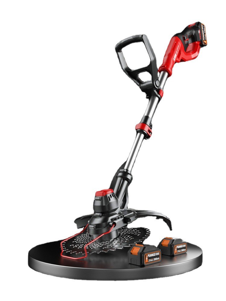 电动割草机小型家用除草机锂电打草机充电式农用草坪修剪除草直销图4