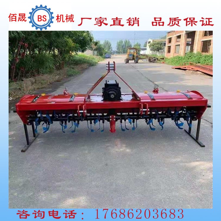 旋耕机 灭茬机 四轮拖拉机带加重型旋耕机 整地机图2