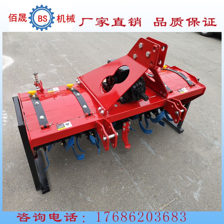 旋耕机 灭茬机 四轮拖拉机带加重型旋耕机 整地机图4