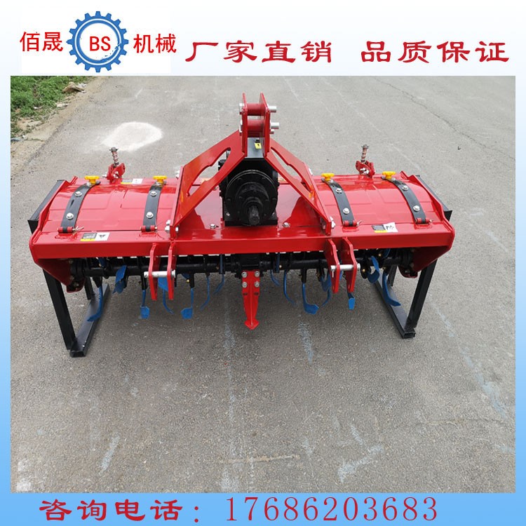 旋耕机 灭茬机 四轮拖拉机带加重型旋耕机 整地机图5