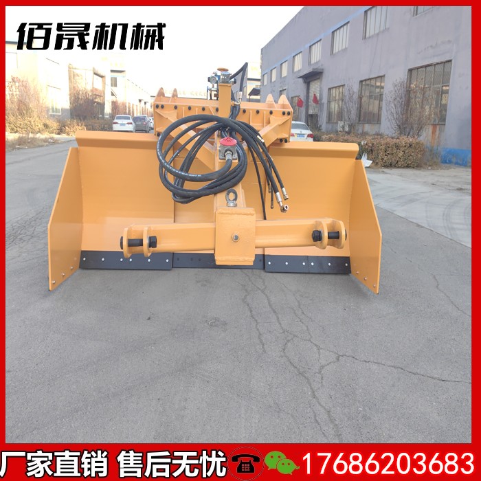 激光平地机 土地整平机 坡地推土机 可伸缩刮地机图5