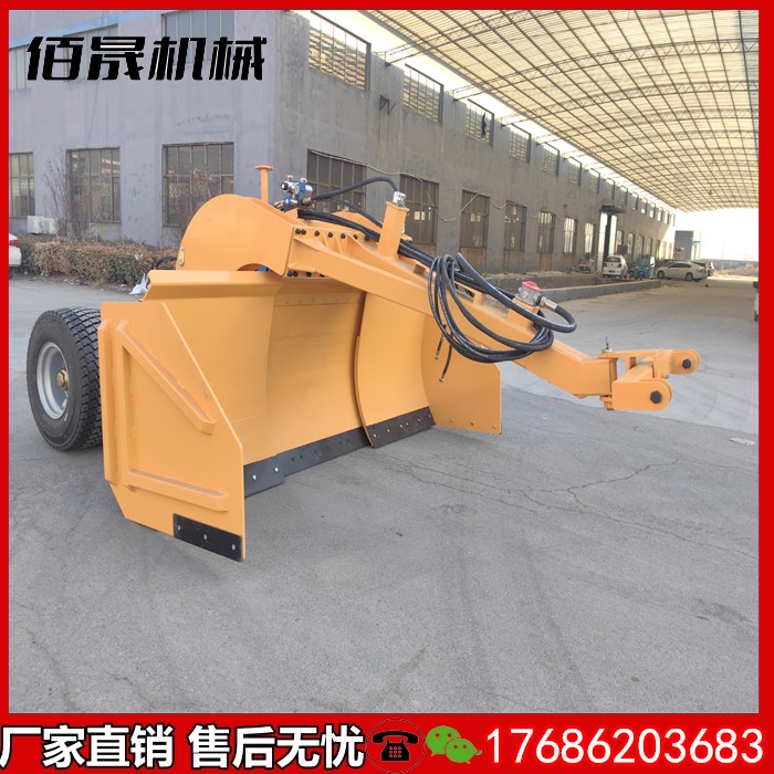 激光平地机 土地整平机 坡地推土机 可伸缩刮地机图3