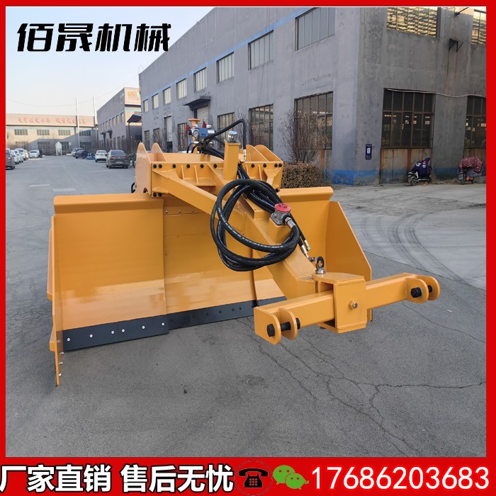 激光平地机 土地整平机 坡地推土机 可伸缩刮地机图2