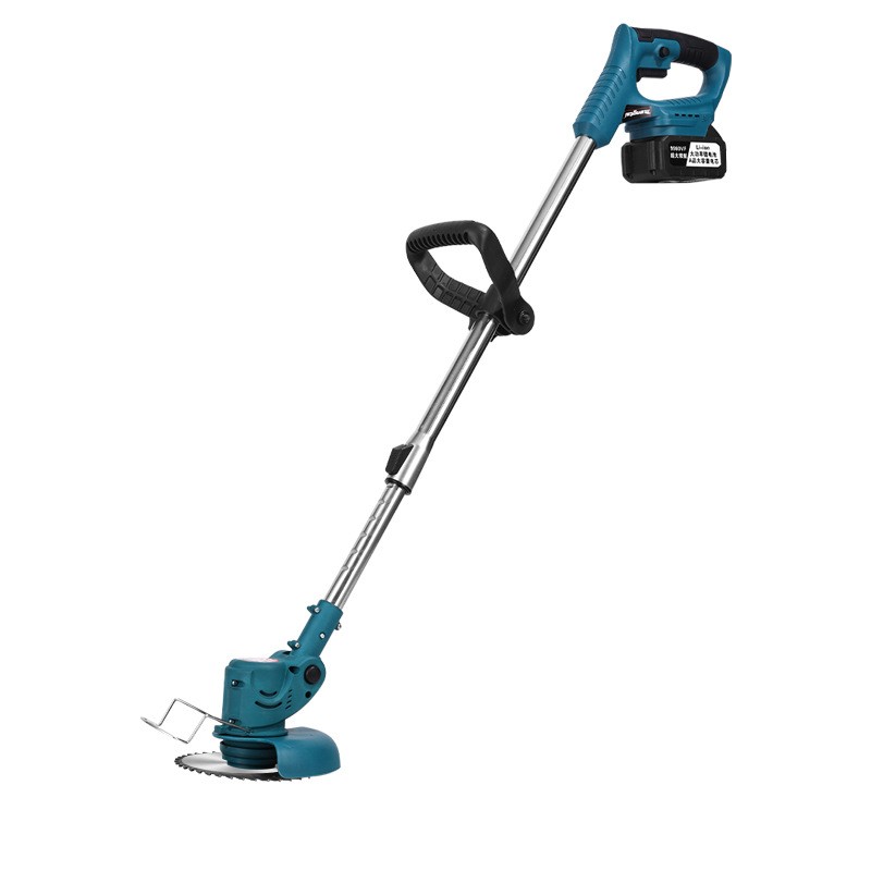 家用锂电割草机小型除草机手持电动打草机园林修剪机充电式割草机图5