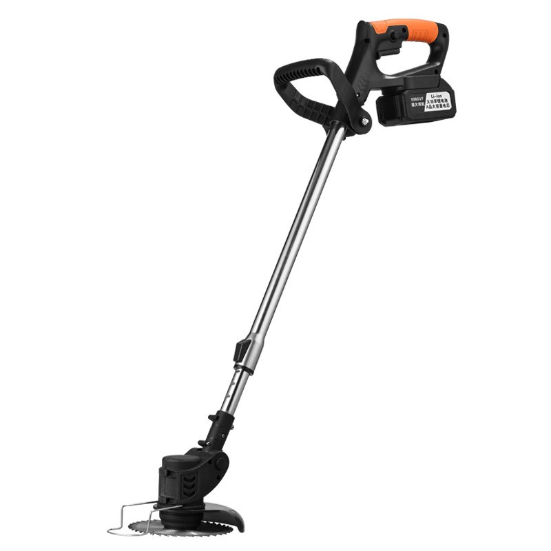 家用小型手持锂电打草机电动割草机锂电除草机多功能充电锄草神器图5