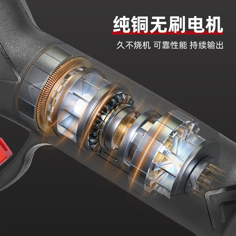 跨境爆款锂电修枝剪便携式家用锂电剪果树剪充电式园林电剪刀批发图2