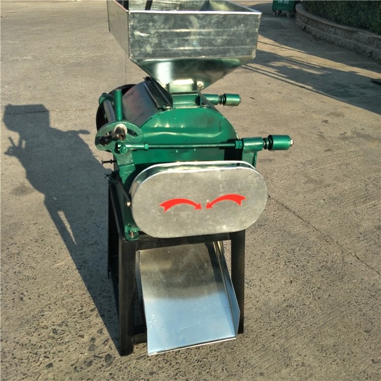 志勋 对辊式黄豆挤扁机 花椒籽药材破碎机 高粱玉米压片机图3