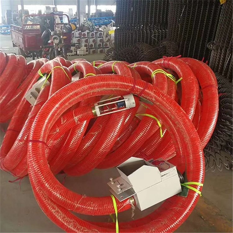 长度定制电动吸粮机 移动黄豆抽粮机 可随意弯曲软管酒糟输送机图3