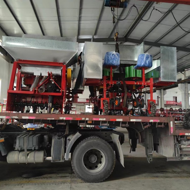 菠萝凤梨移栽机 两行栽苗机 结构紧凑合理 株距行距可调 森盈图5