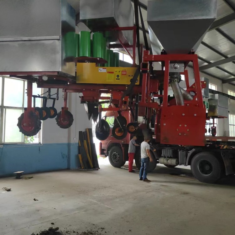 菠萝凤梨移栽机 两行栽苗机 结构紧凑合理 株距行距可调 森盈图3