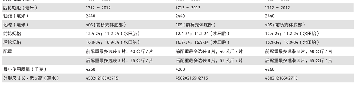 约翰迪尔6A-1104拖拉机