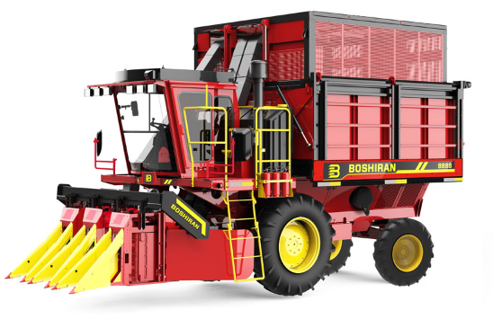 4MZ-3A(7319)型自走式三行棉花收获机图2