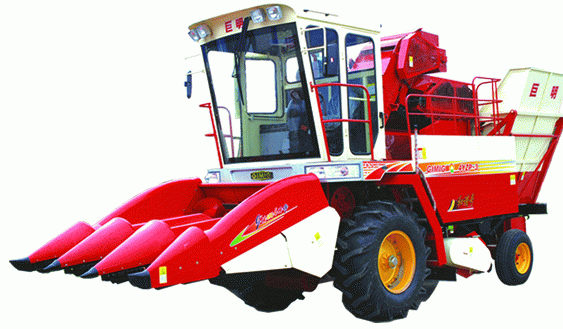 4YZP-3自走式玉米收获机