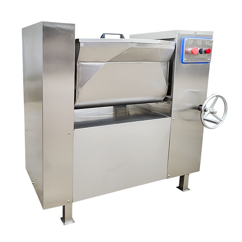 全自动拌馅机 不锈钢商用包子饺子馅拌馅机 牛肉猪肉双绞龙拌馅机图5