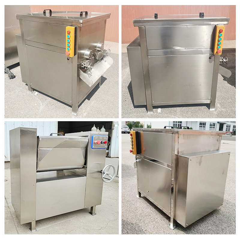全自动拌馅机 不锈钢商用包子饺子馅拌馅机 牛肉猪肉双绞龙拌馅机图4