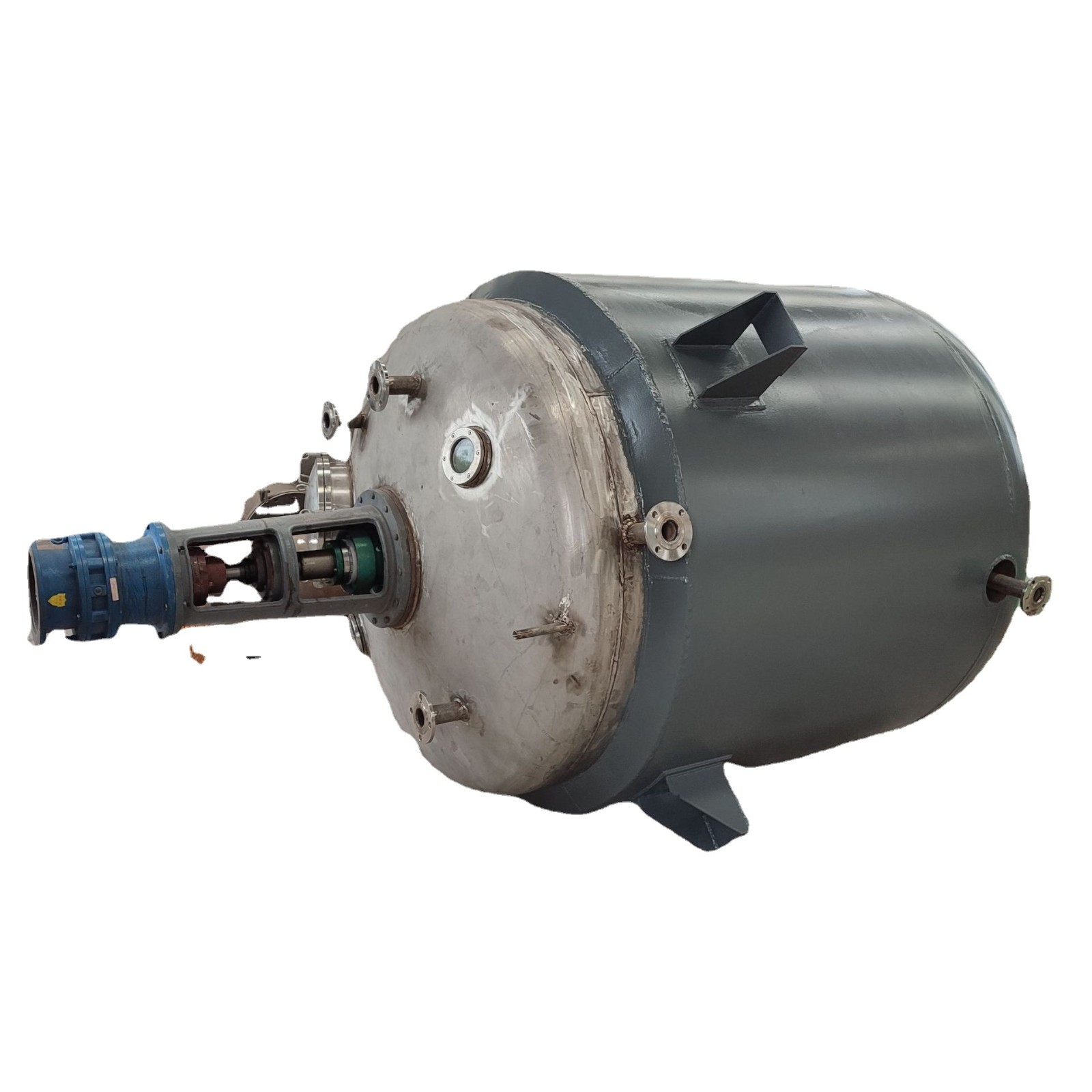 加工定制不锈钢反应釜 电加热不锈钢反应釜 5吨不锈钢反应釜图4