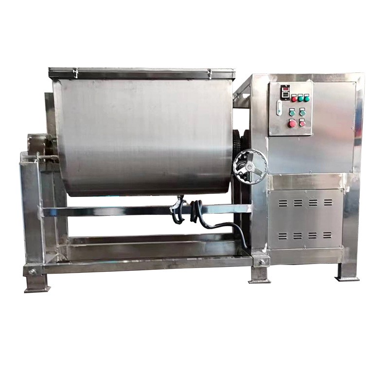 食品级不锈钢卧式搅拌机 双螺带食品粉末混合机大容量和面机批发图5