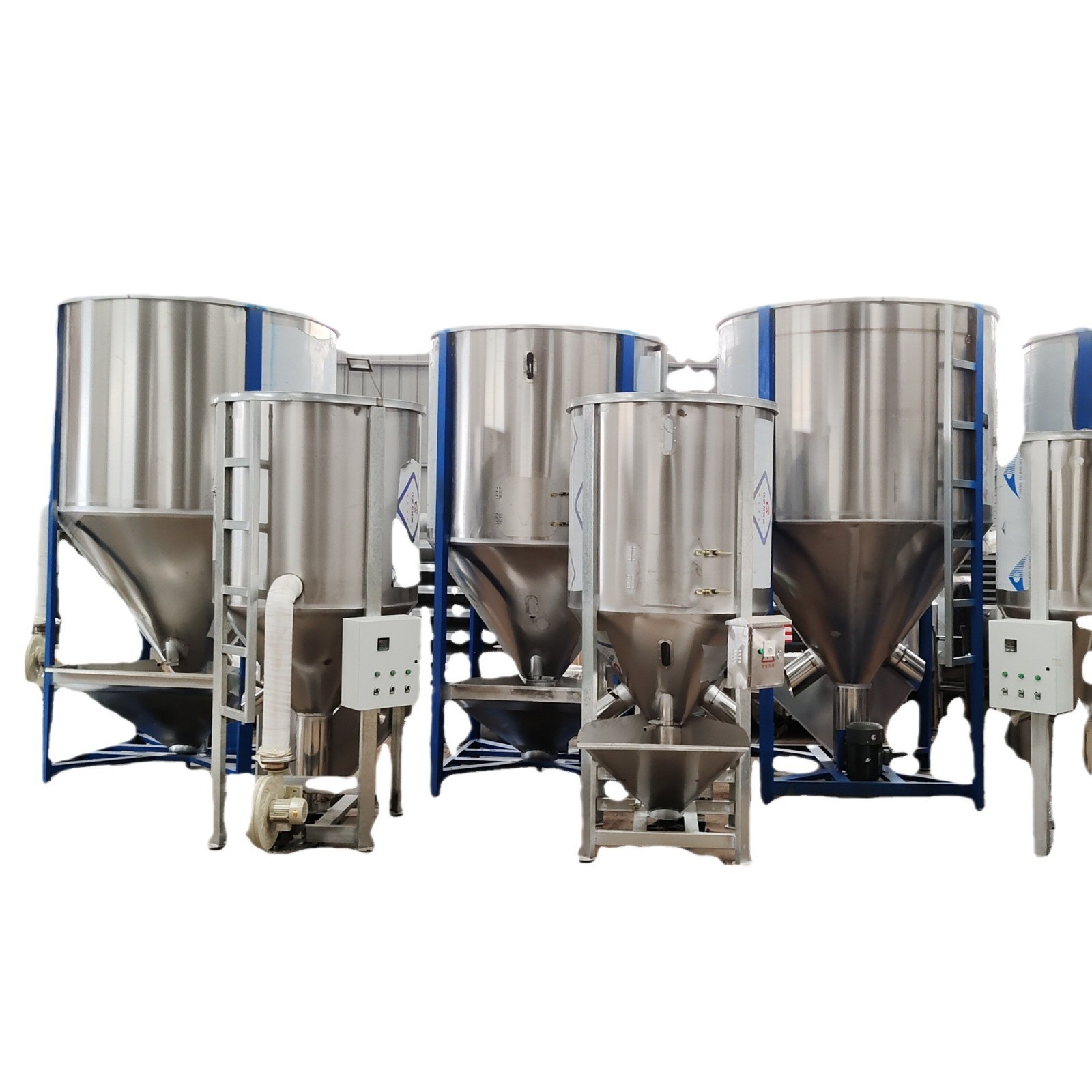 大型立式搅拌机塑料颗粒加热烘干机色母粉末搅拌拌料机现货包邮图5