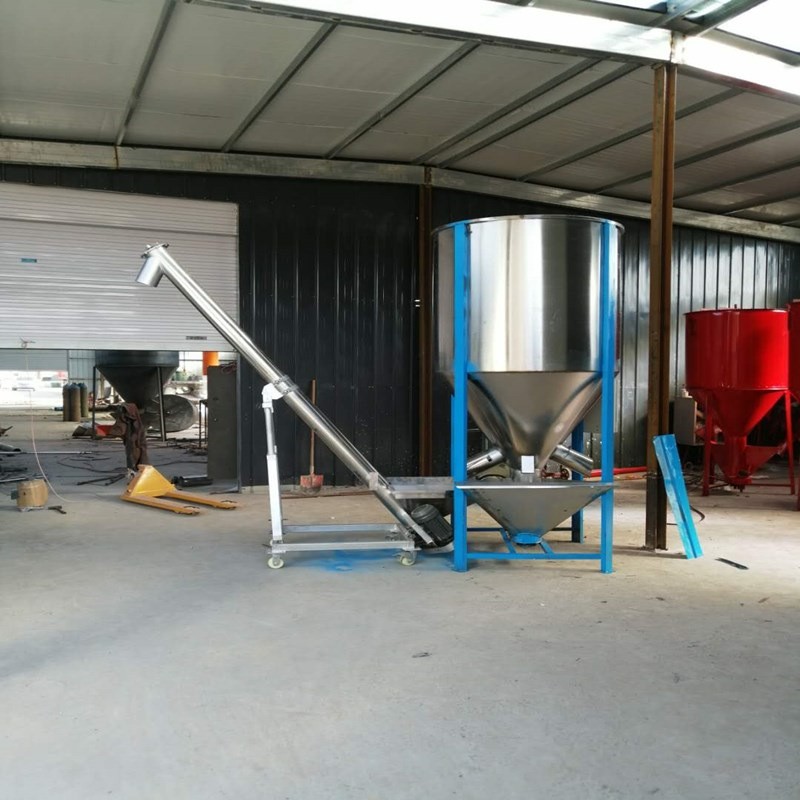 大型立式搅拌机塑料颗粒加热烘干机色母粉末搅拌拌料机现货包邮图2