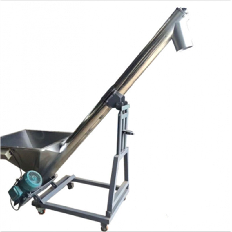 全自动不锈钢螺旋上料机颗粒粉末提升机粮食面粉蛟龙输送机定制图5