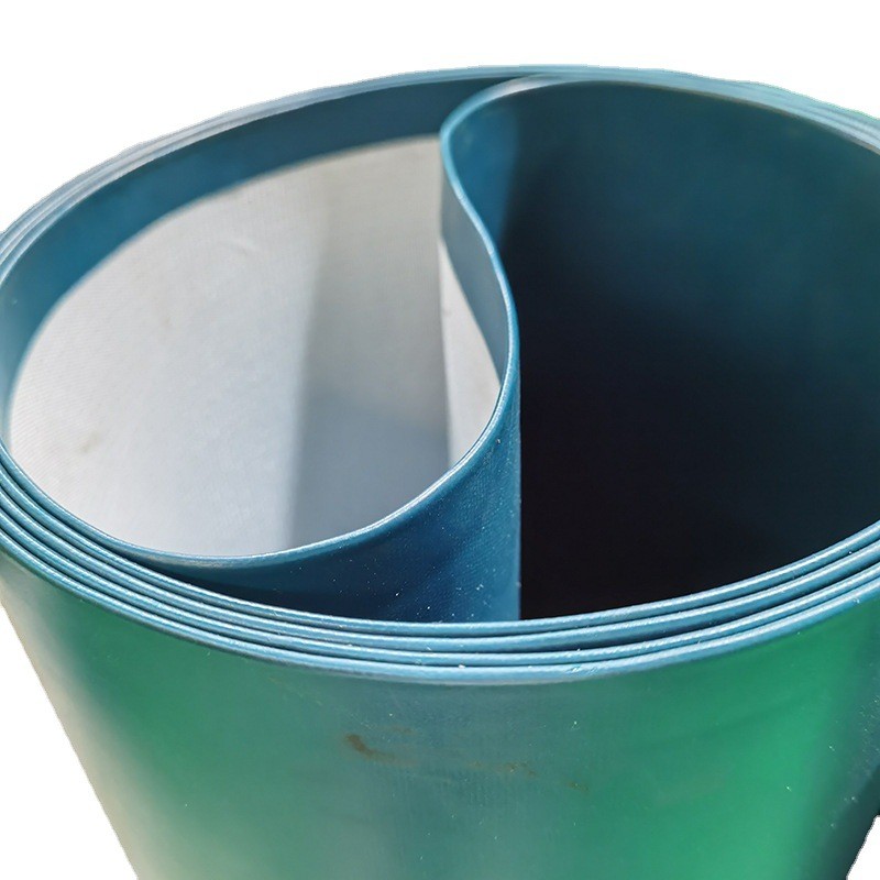 PVC包边输送带 轻型平面流水线车间运输工业皮带 爬坡同步传送带图5