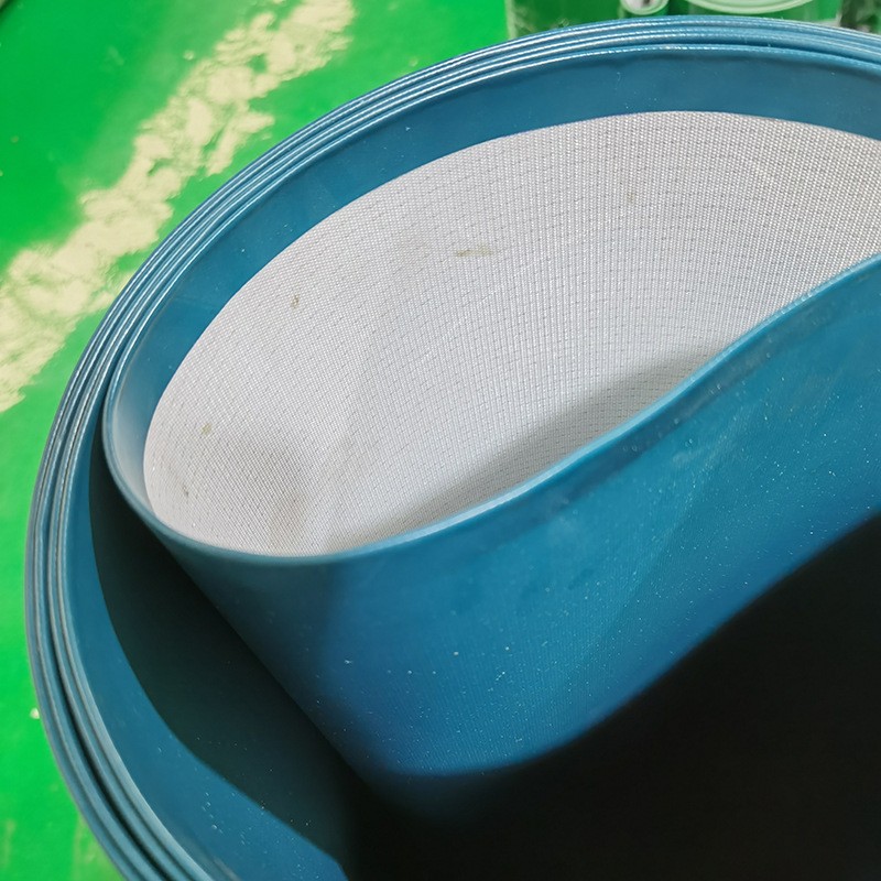 PVC包边输送带 轻型平面流水线车间运输工业皮带 爬坡同步传送带图3