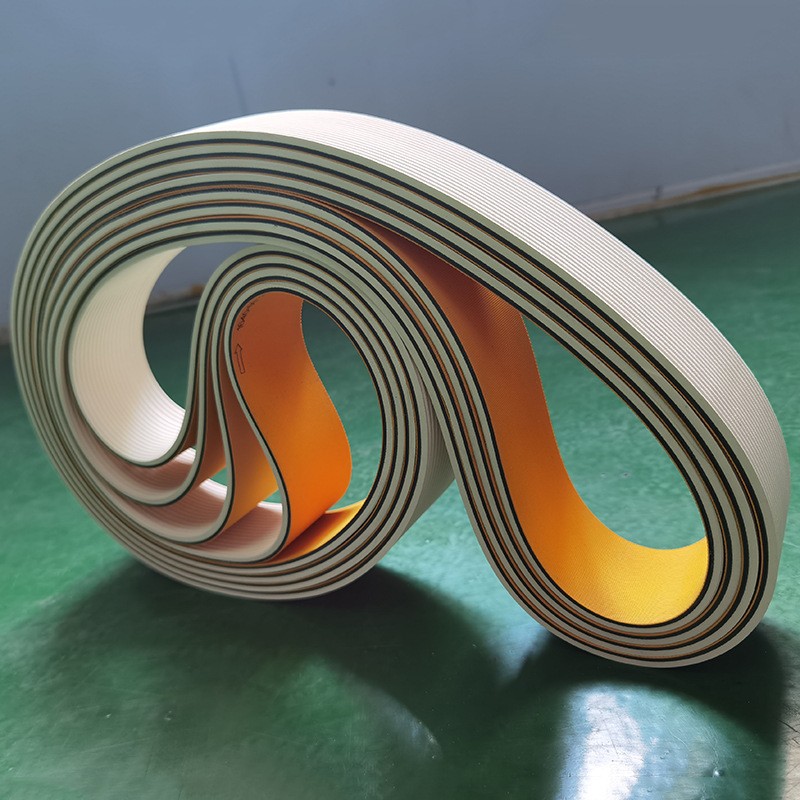 糊盒机开槽送纸皮带 牵引机皮带传动带 粘盒机条纹导向工业皮带图3