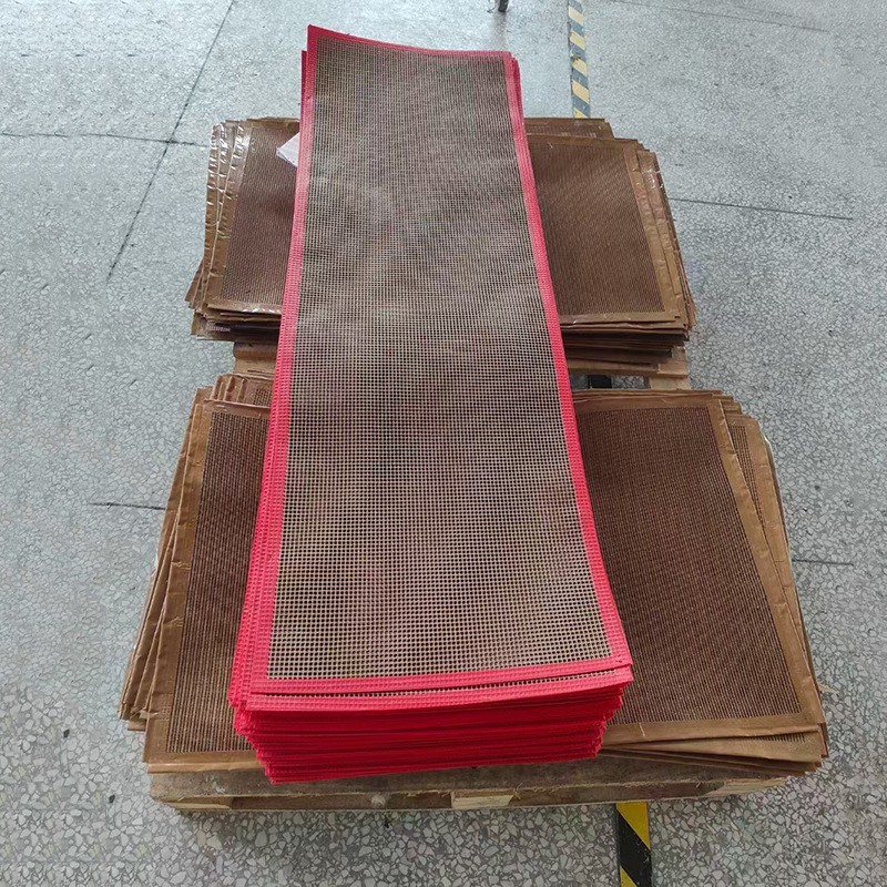 铁氟龙高温传送网带 烘箱铁弗龙耐高温传输带 特氟龙网格输送带图4