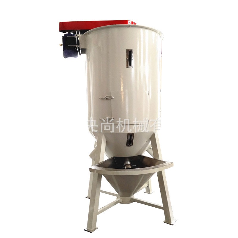 塑料烘干机 大型立式拌料机塑料烘干机 再生料颗粒混合拌料机厂家图4